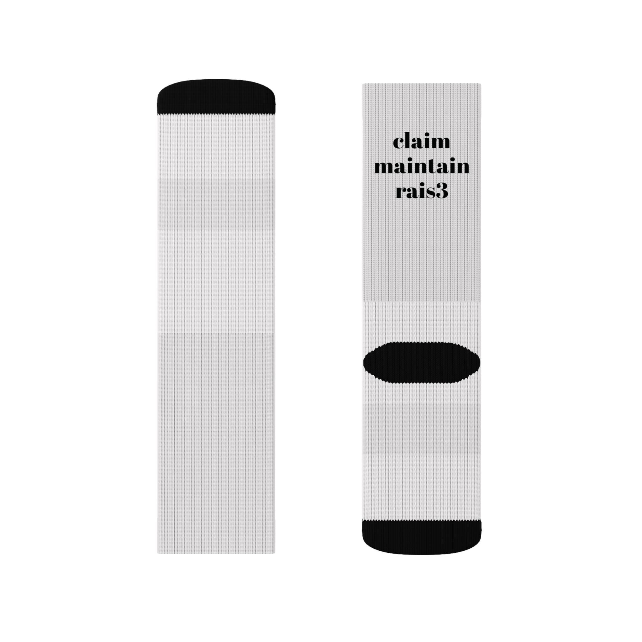 Socks: 'claim maintain rais3'