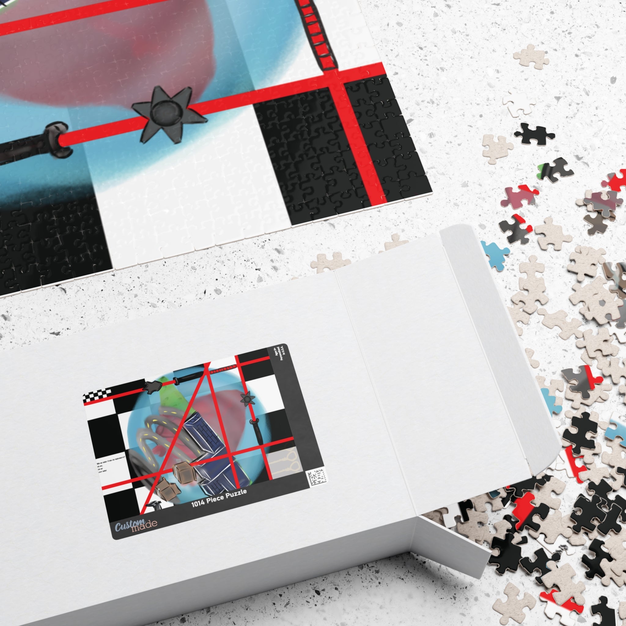 Puzzle: redlines (1014pcs)