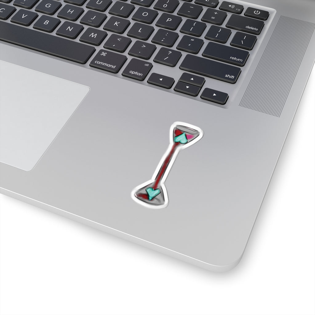 vinyl sticker: Heart Hourglass