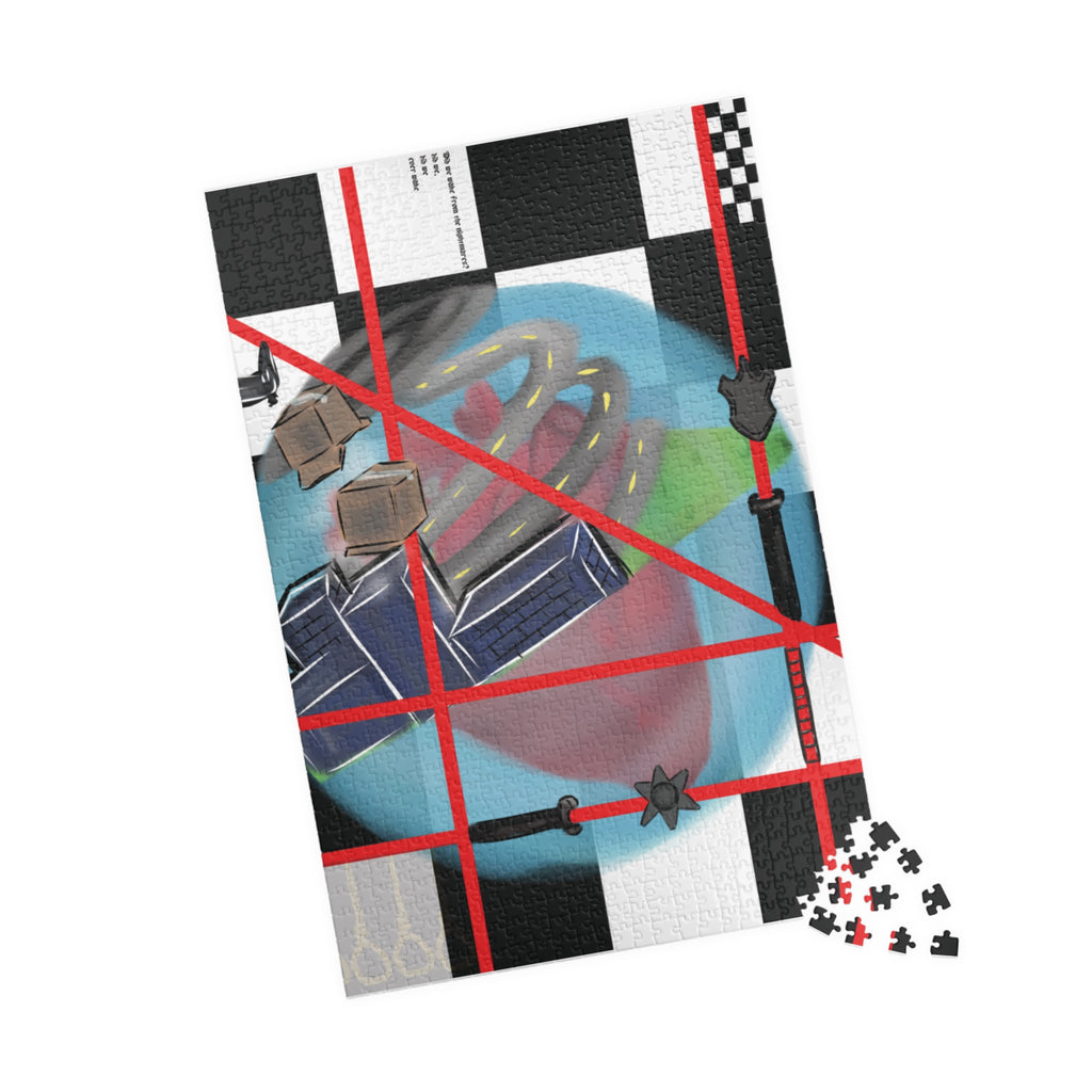 Puzzle: redlines (1014pcs)