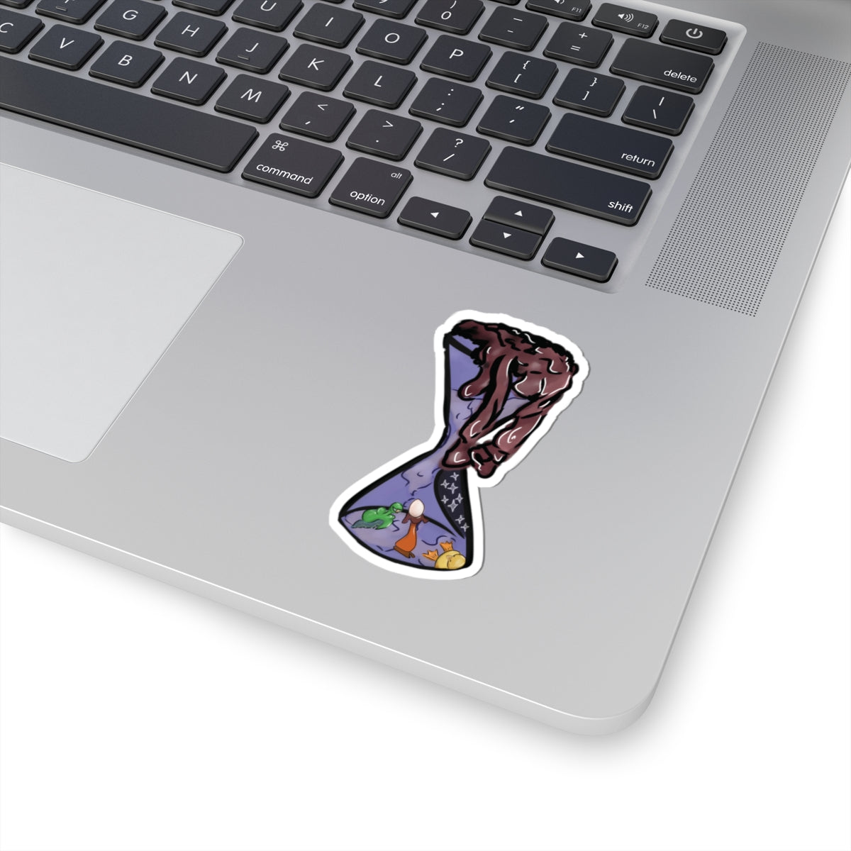 vinyl sticker: The Hourglass
