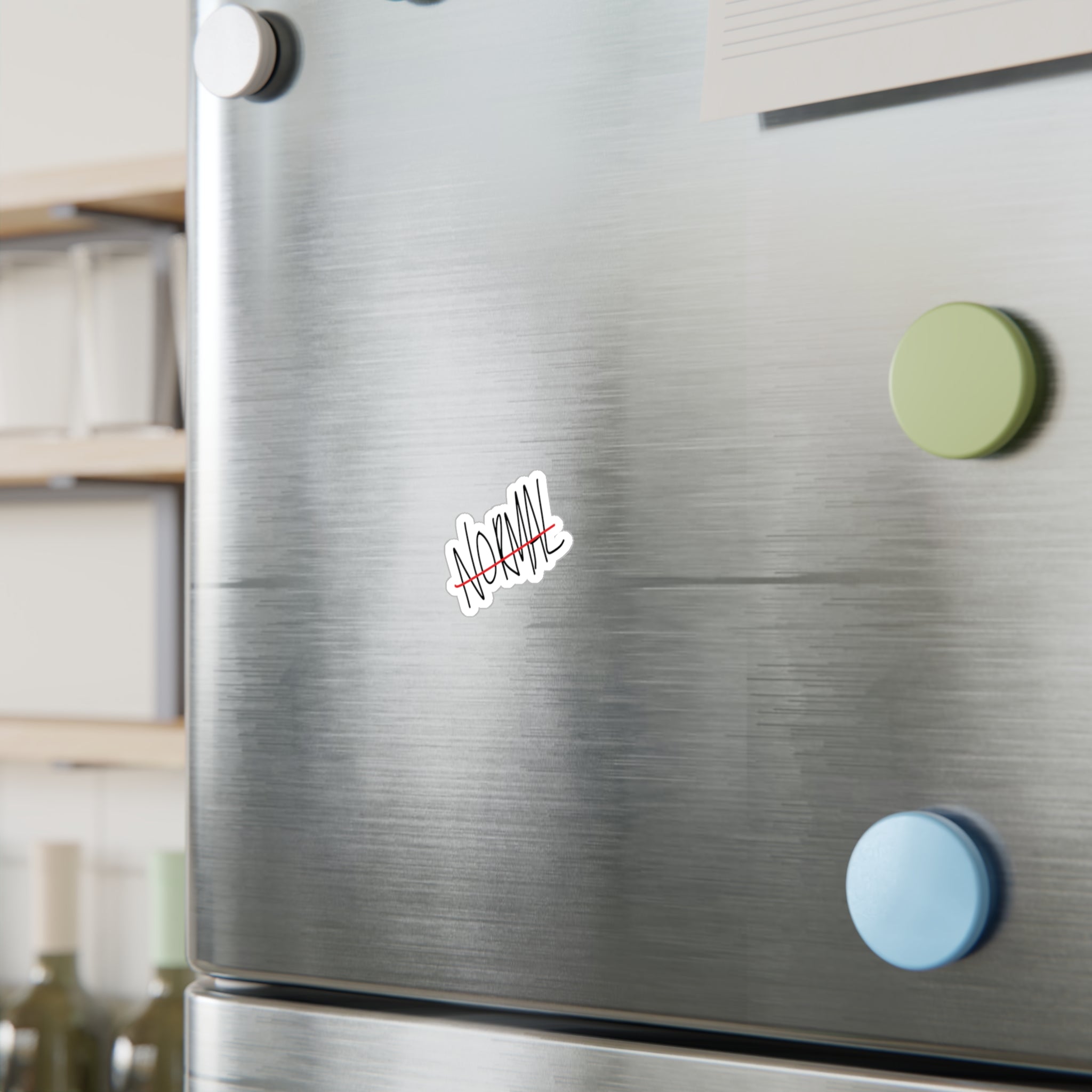 vinyl sticker: Not normal