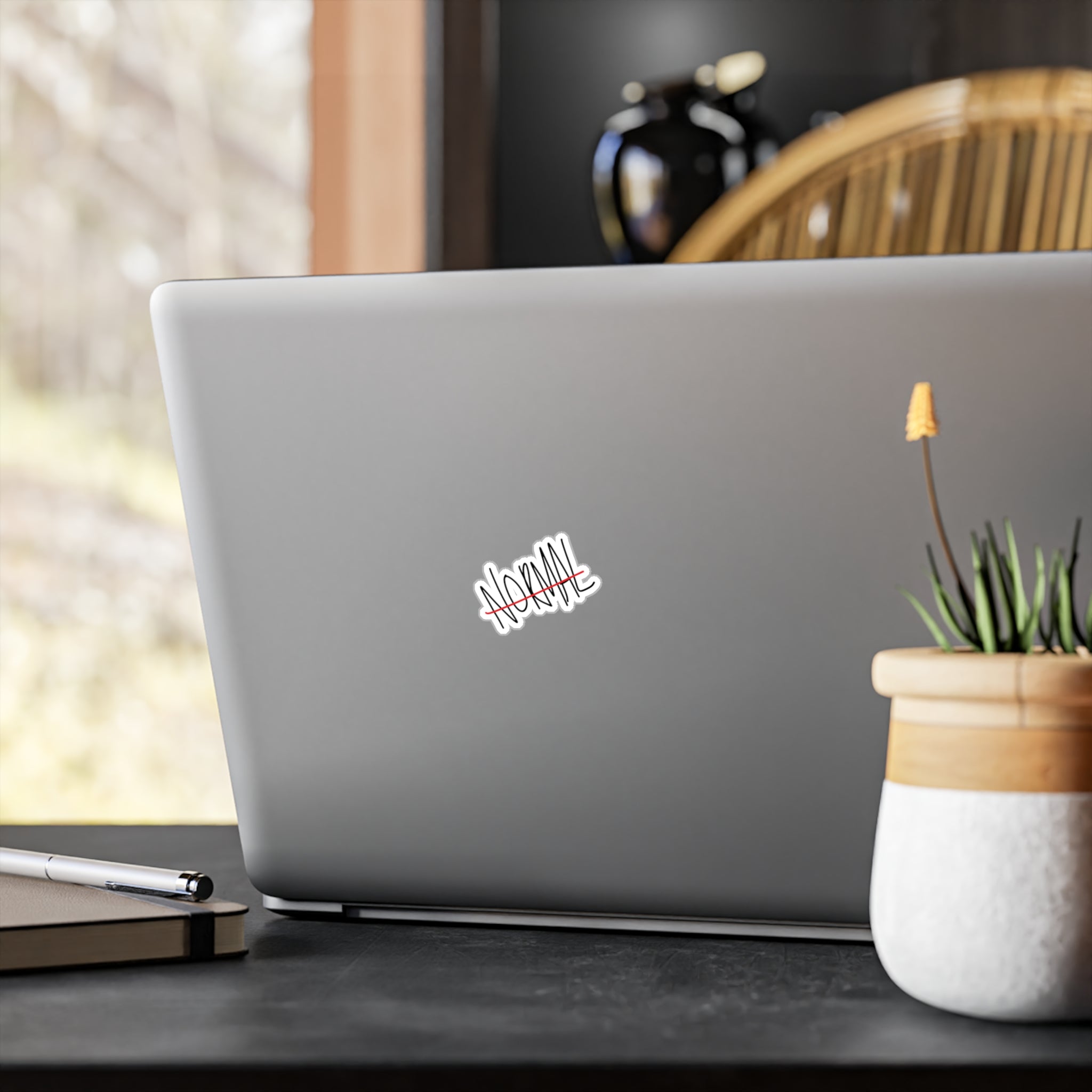 vinyl sticker: Not normal