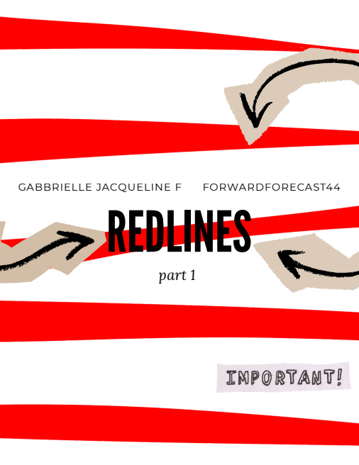 Redlines Part 1: Printable Digital Zine